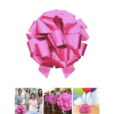 16" Incredibow Pink Lacquer Pullbow