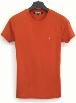 2009 Classic Slim T-Shirt with Embroidered Logo