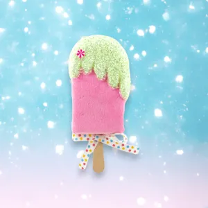 6" Pink Ice Cream Bar Ornament