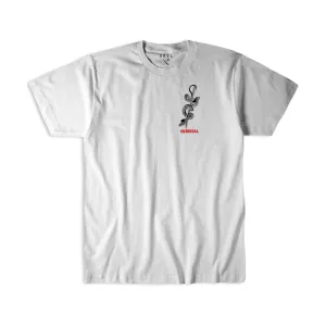 A DOUBLE EDGED SWORD TEE WHITE