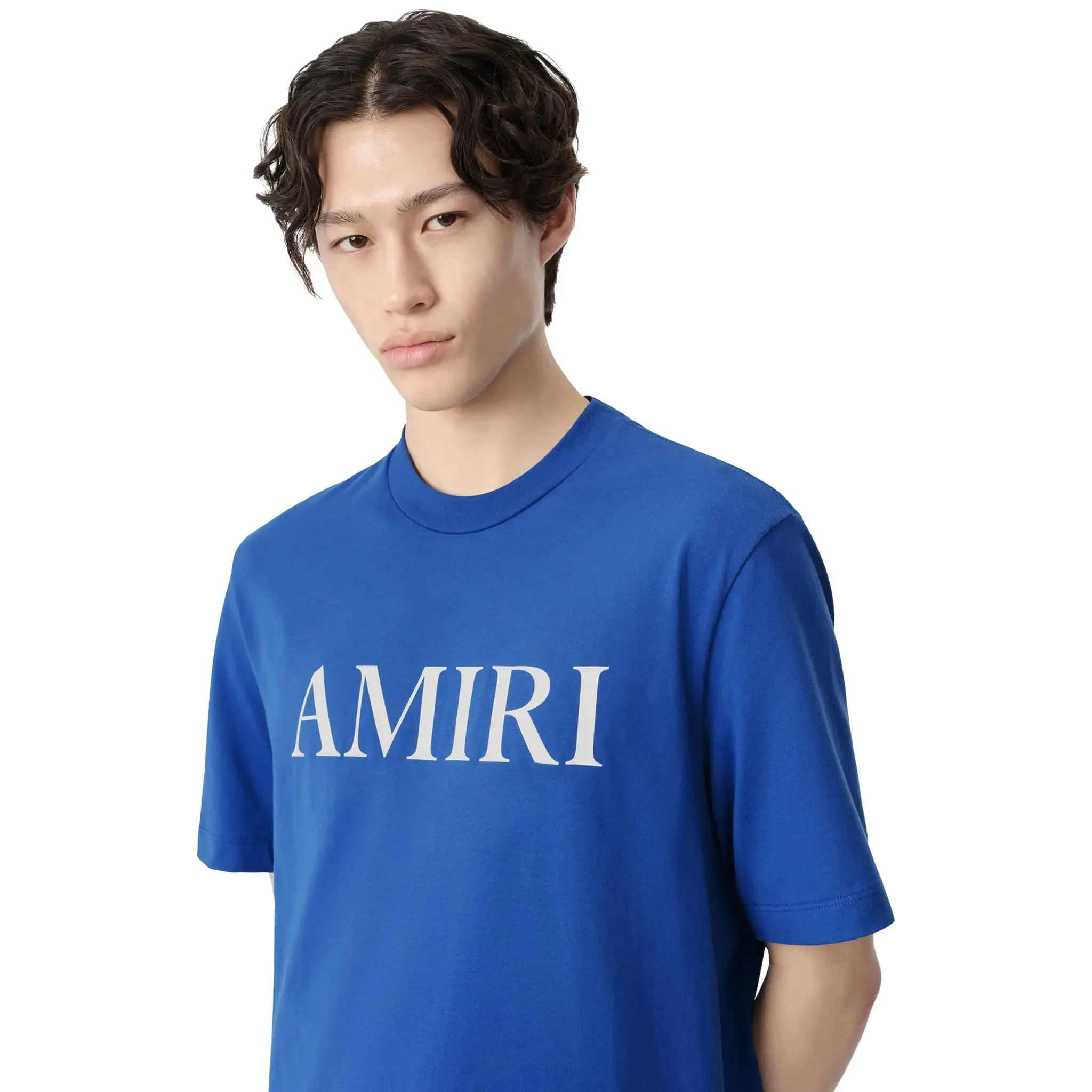 Amiri Core Logo Blue T Shirt