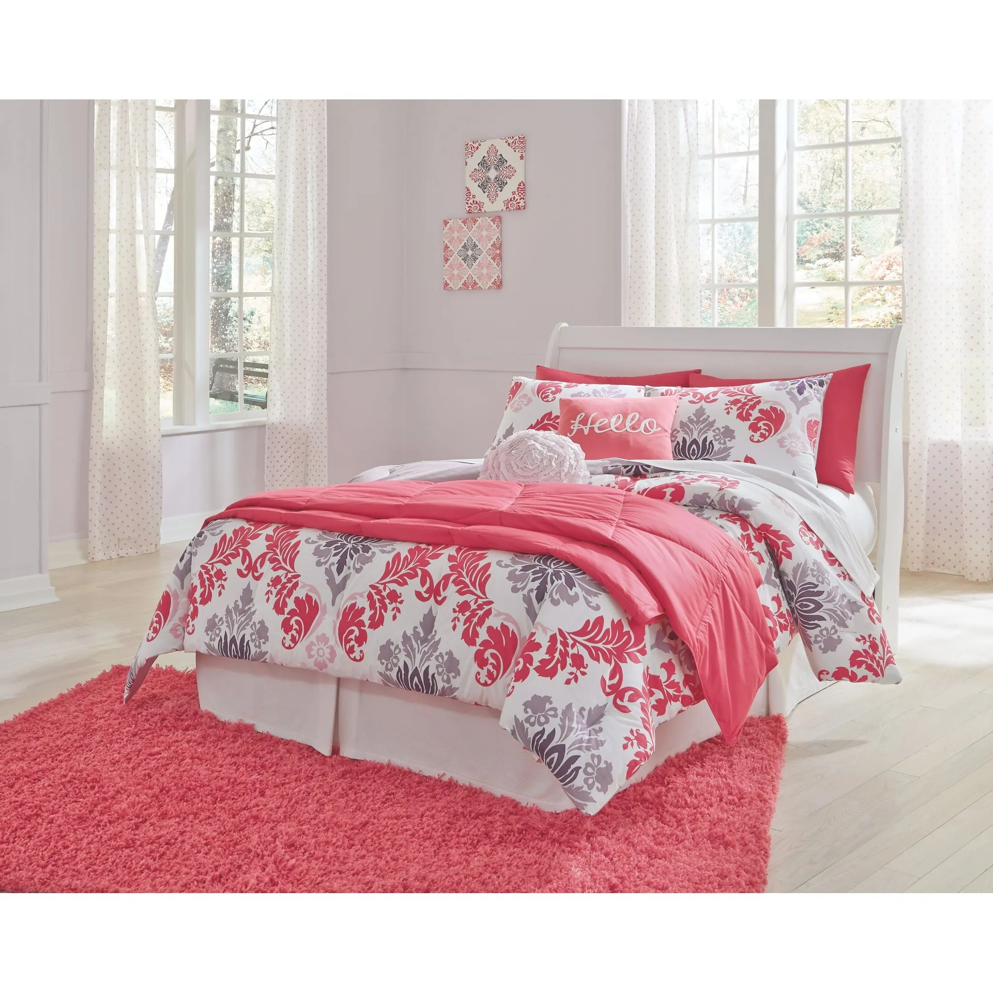 Anarasia Sleigh Headboard