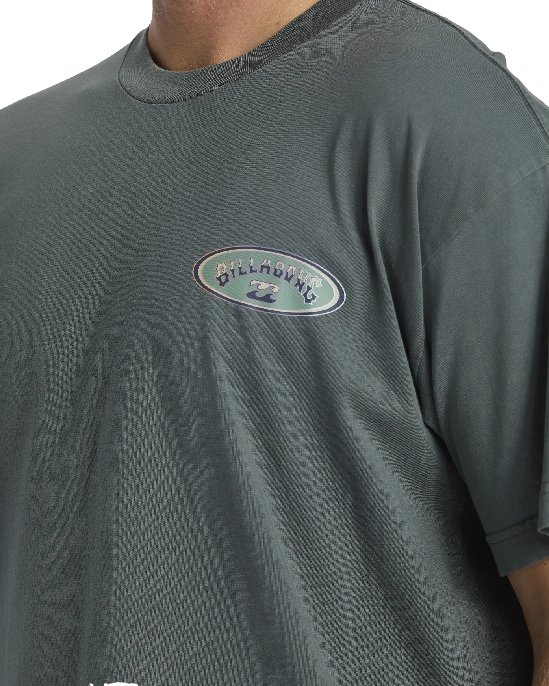 Arch Wave OG T-Shirt in Slate Green