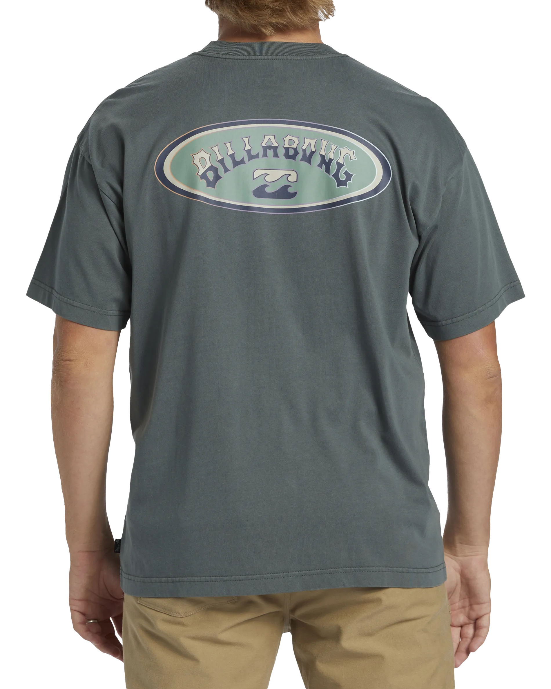 Arch Wave OG T-Shirt in Slate Green