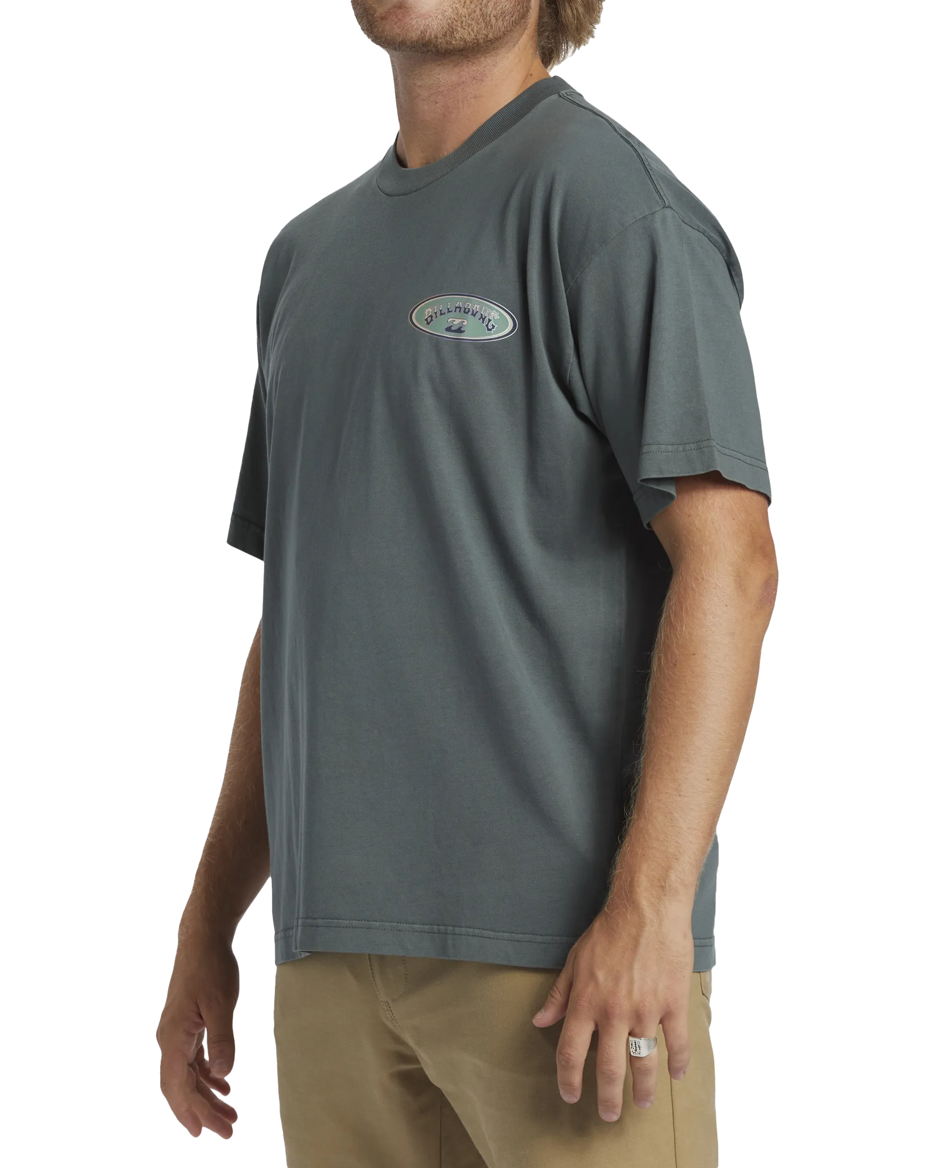 Arch Wave OG T-Shirt in Slate Green