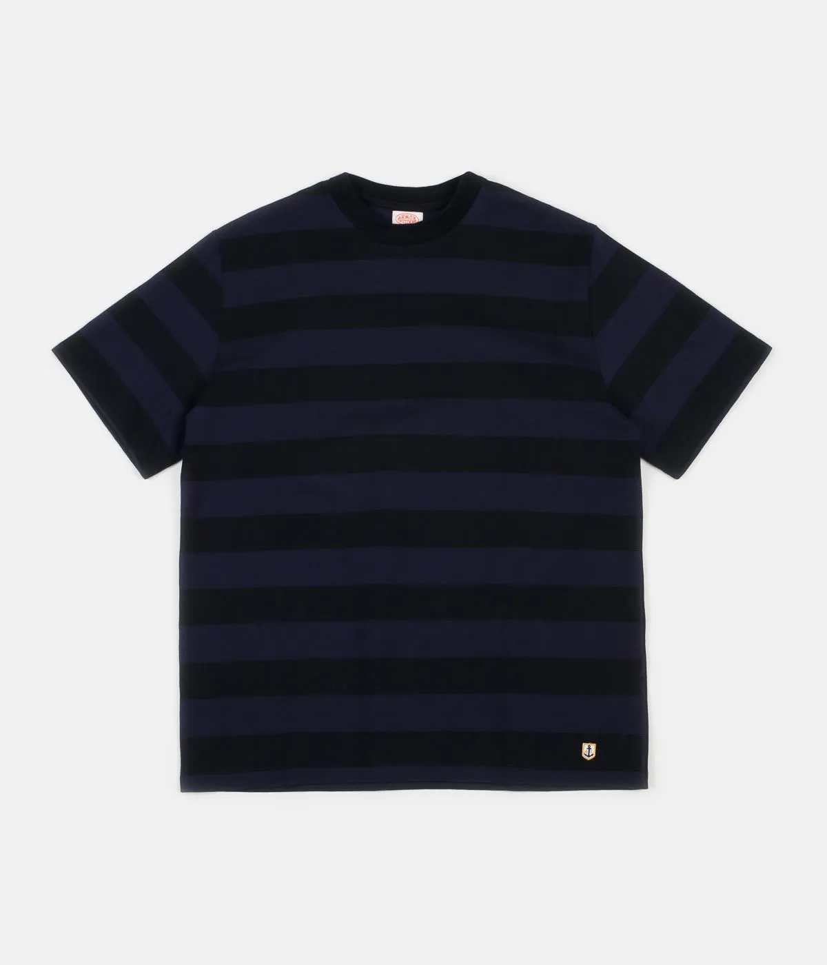 Armor Lux Heritage Stripe T-Shirt - Rich Navy / Iroise