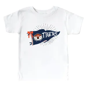 Auburn University | Footballs & Bows Kids Graphic Tee