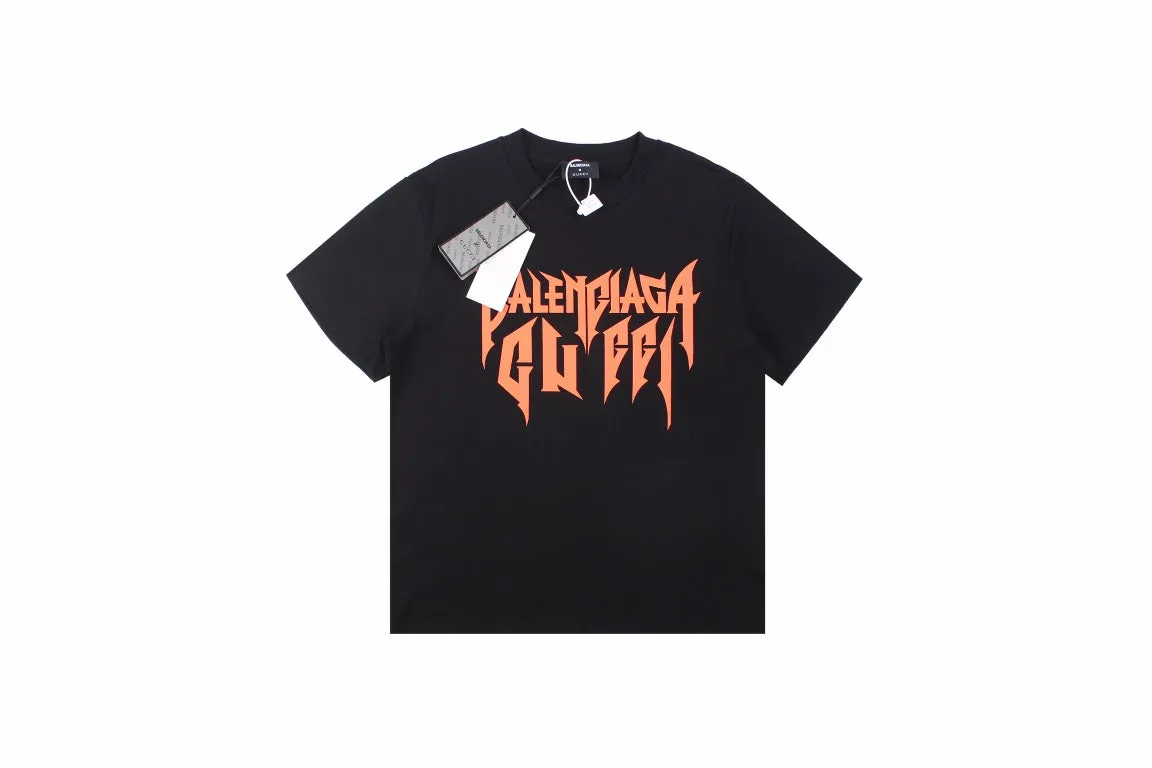 Balenciaga Gothic Logo T-Shirt