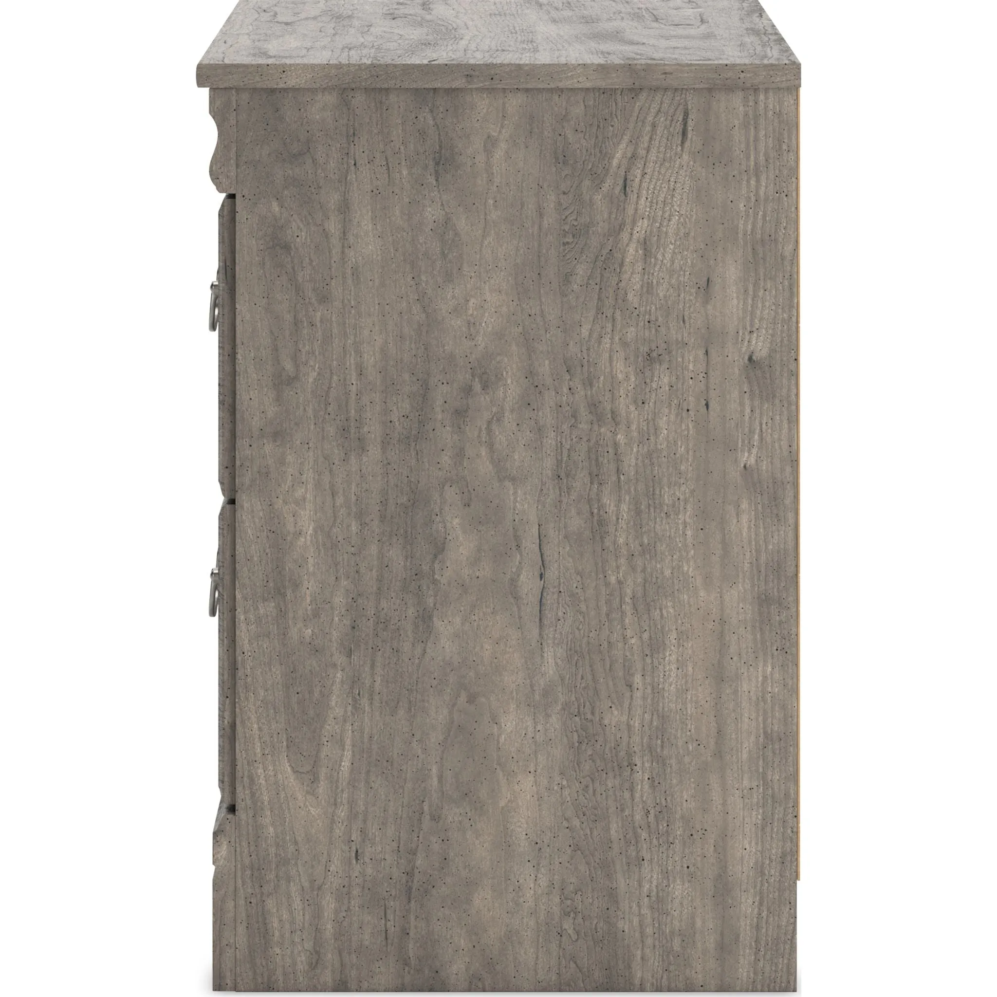 Bayzor Two Drawer Nightstand