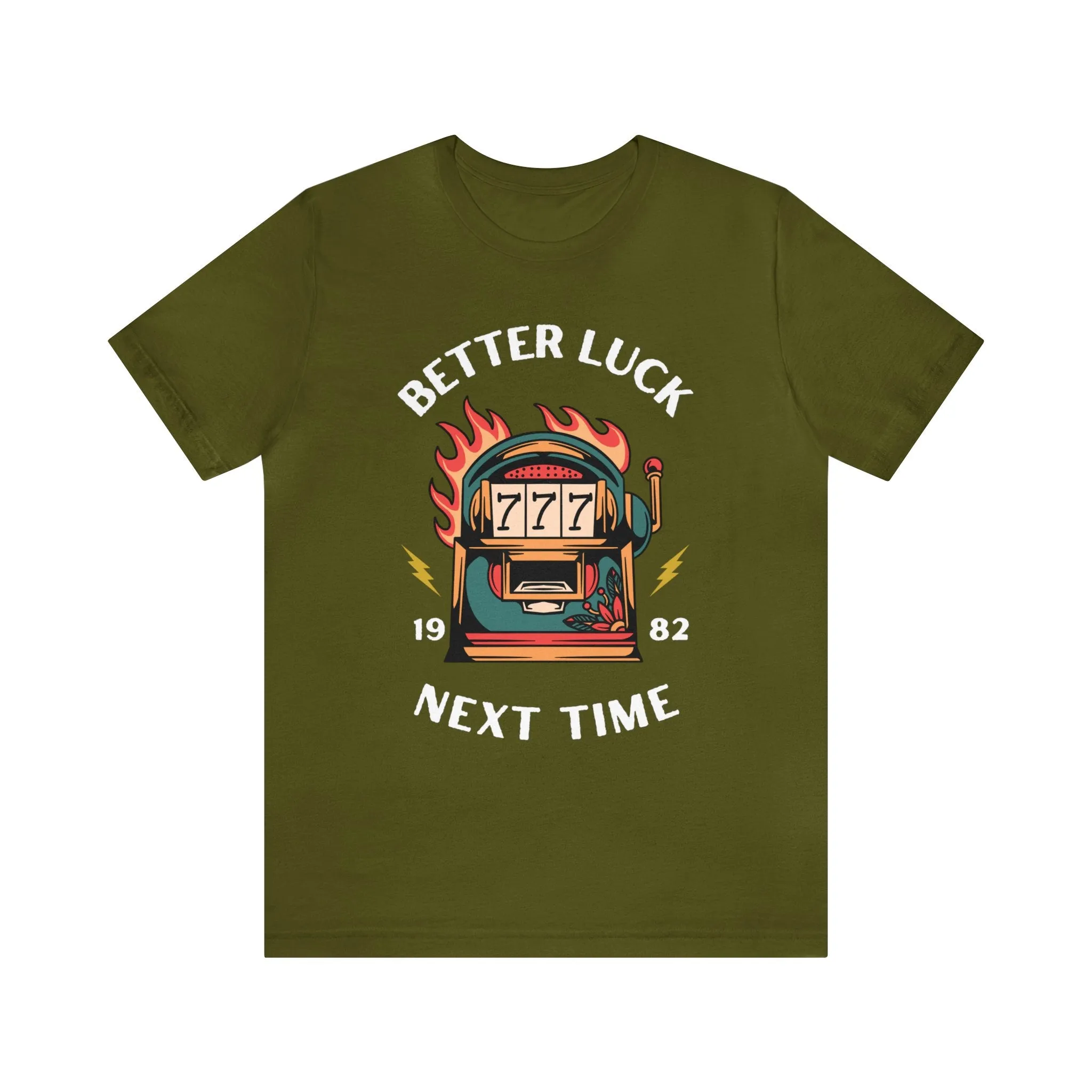 Better Luck Next Time Tattoo T-shirt / Traditional Tattoo Tee Shirt / Punk Rock Clothing Tshirt Rockabilly Psychobilly Freak Goth