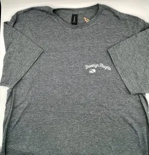 Bk Heights T-shirt Heather Gray Adult Size M