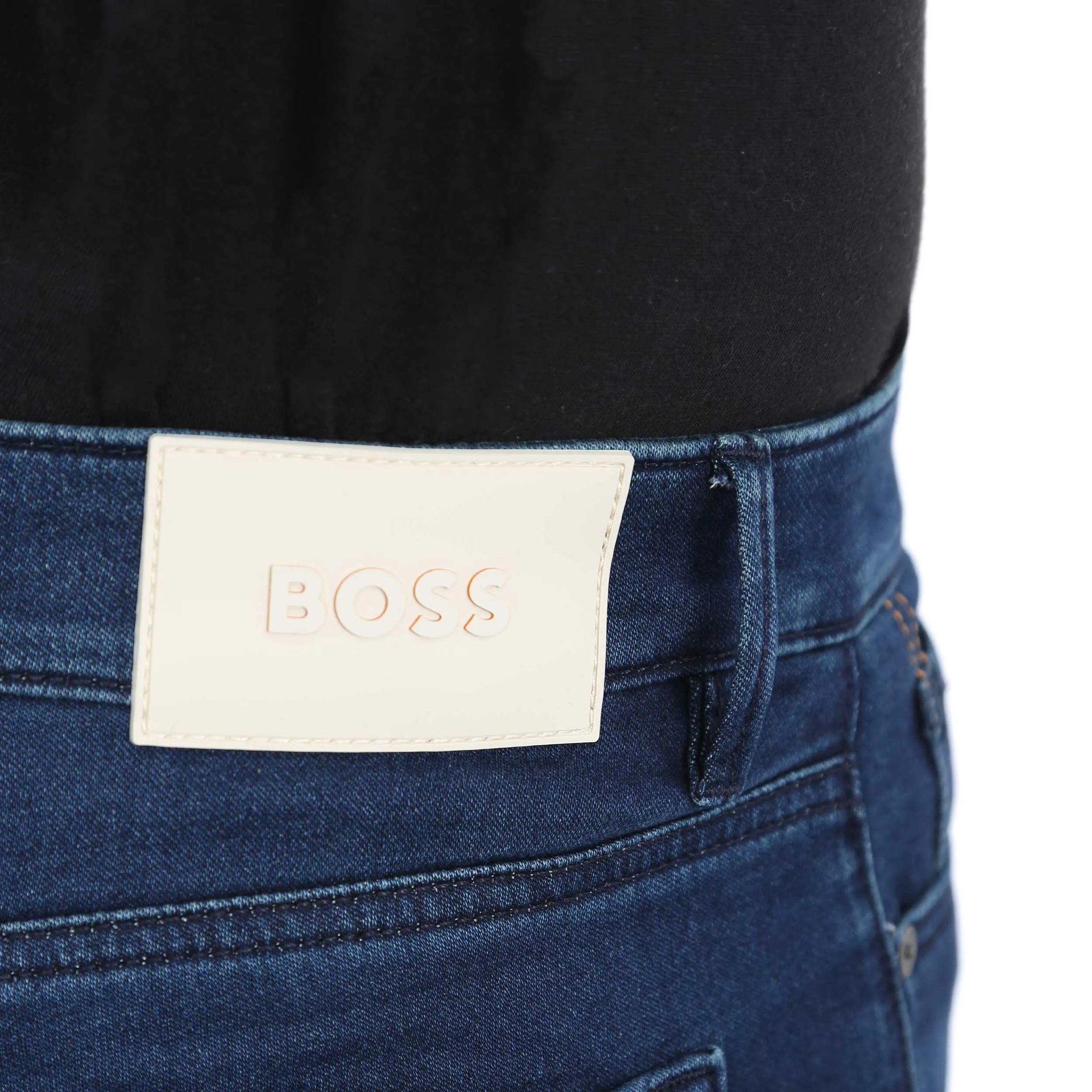 BOSS Charleston BC Jean in Dark Blue Wash