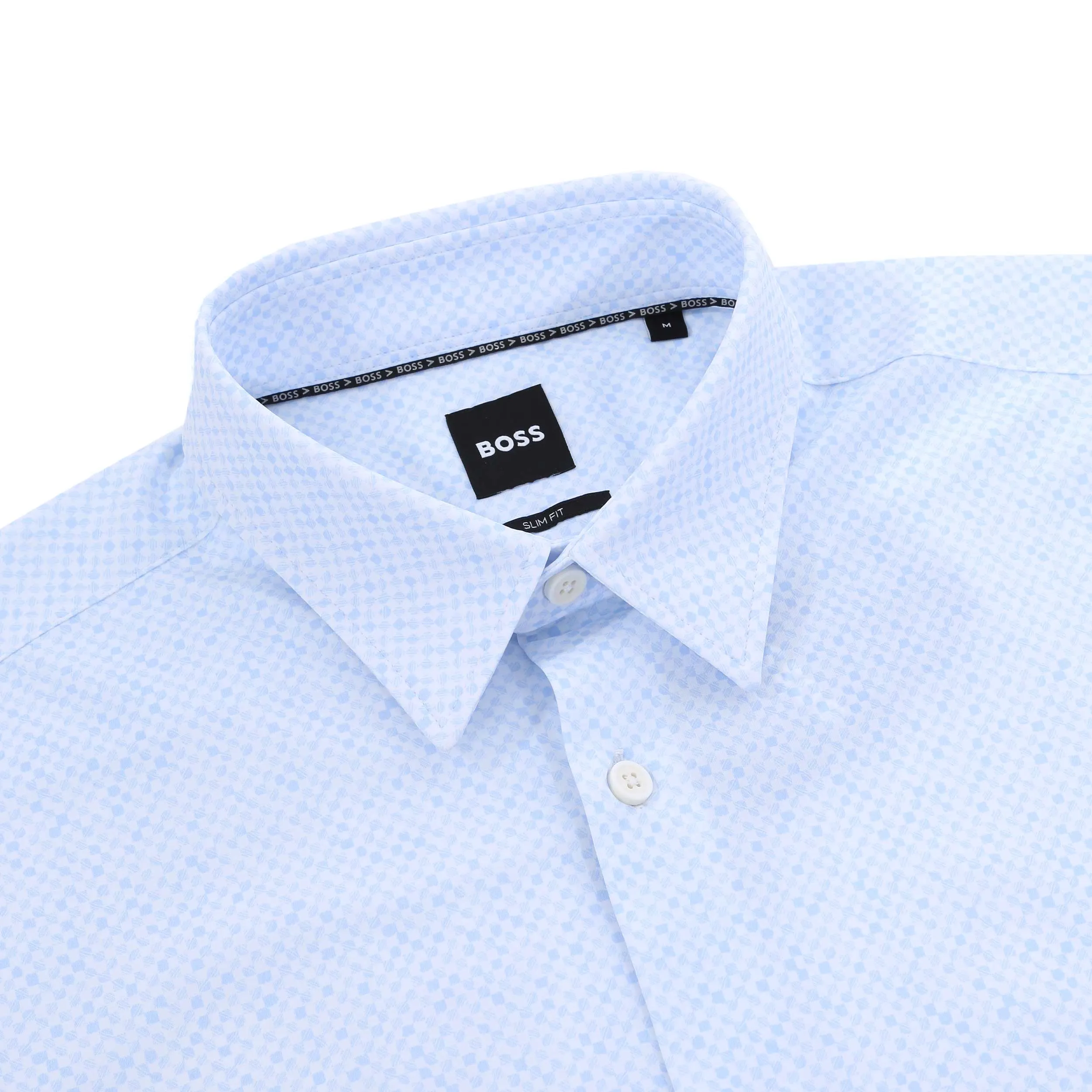 BOSS P Roan Kent C1 233 Shirt in Pastel Blue