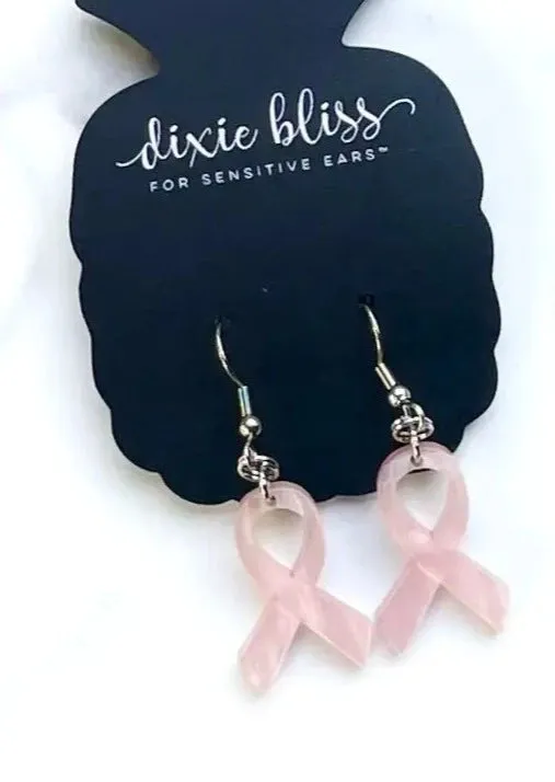 Breast Cancer Awareness Petite Ribbons in Pearl Pink