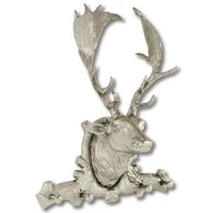 Cabin Deer Head with Hooks