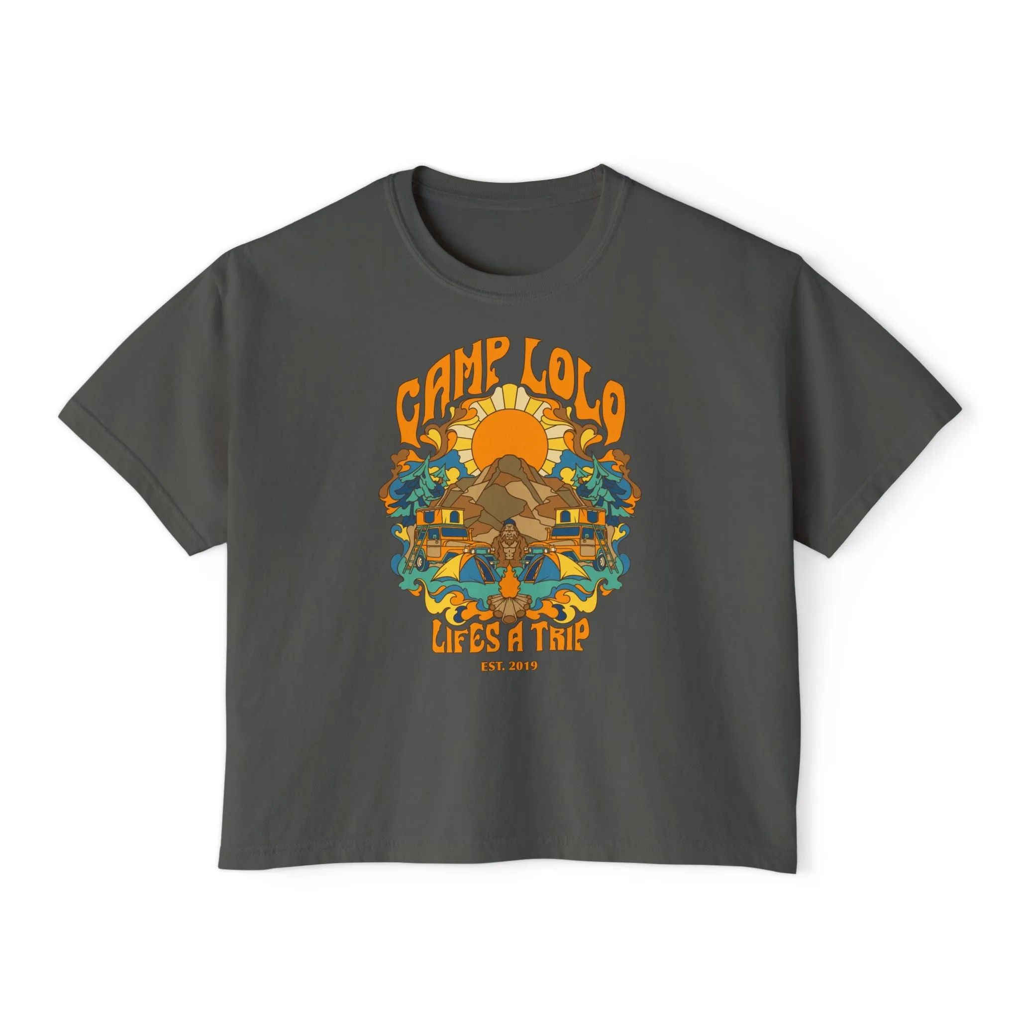 Camp Lolo Trippin' Women's Boxy Tee