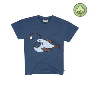 CARLIJNQ Anglerfish - T-shirt with print blue