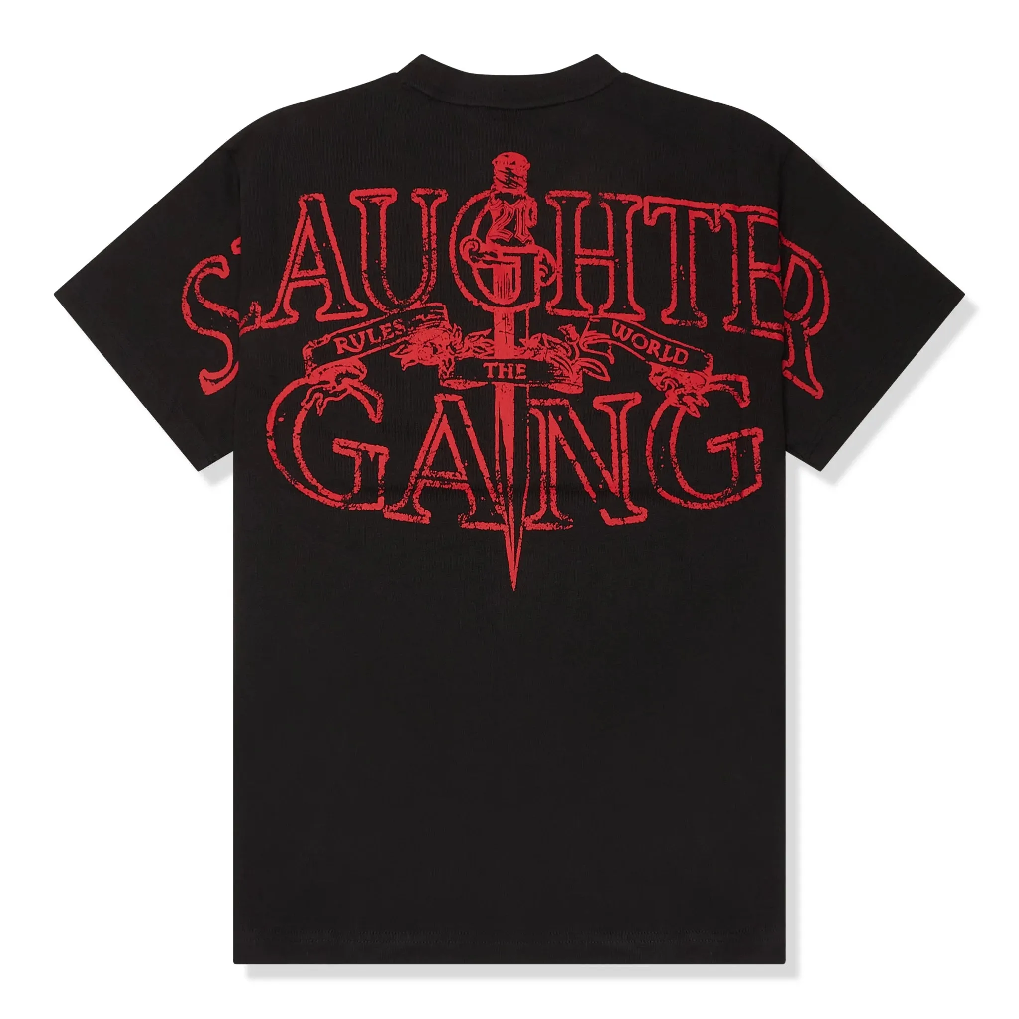 Corteiz x Slaughter Gang 21 Savage Black T Shirt