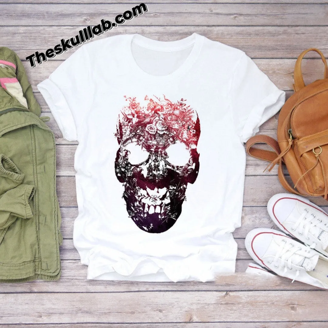 Fashion Original Skull Print T-Shirt *4 styles