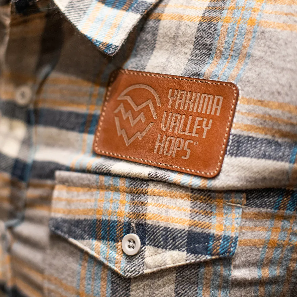 Flannel with Leather Patch | Two Styles