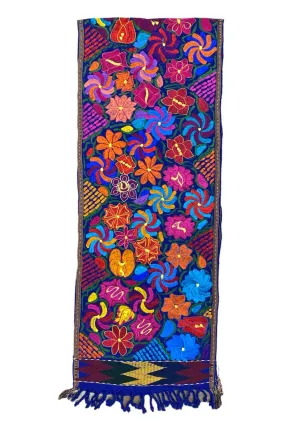 Floral Embroidered Table runner