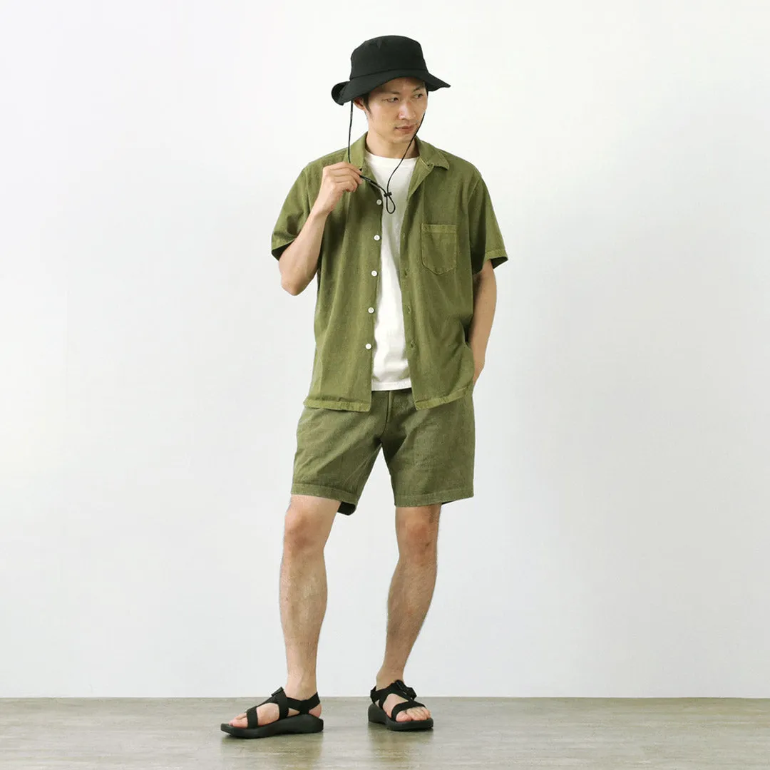 GOOD ON / Short Sleeve TEE Open Collar Shirt