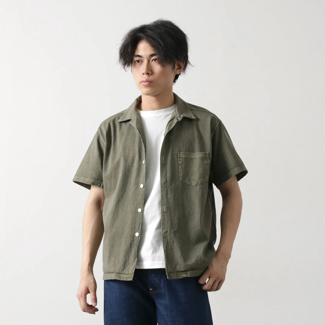 GOOD ON / Short Sleeve TEE Open Collar Shirt