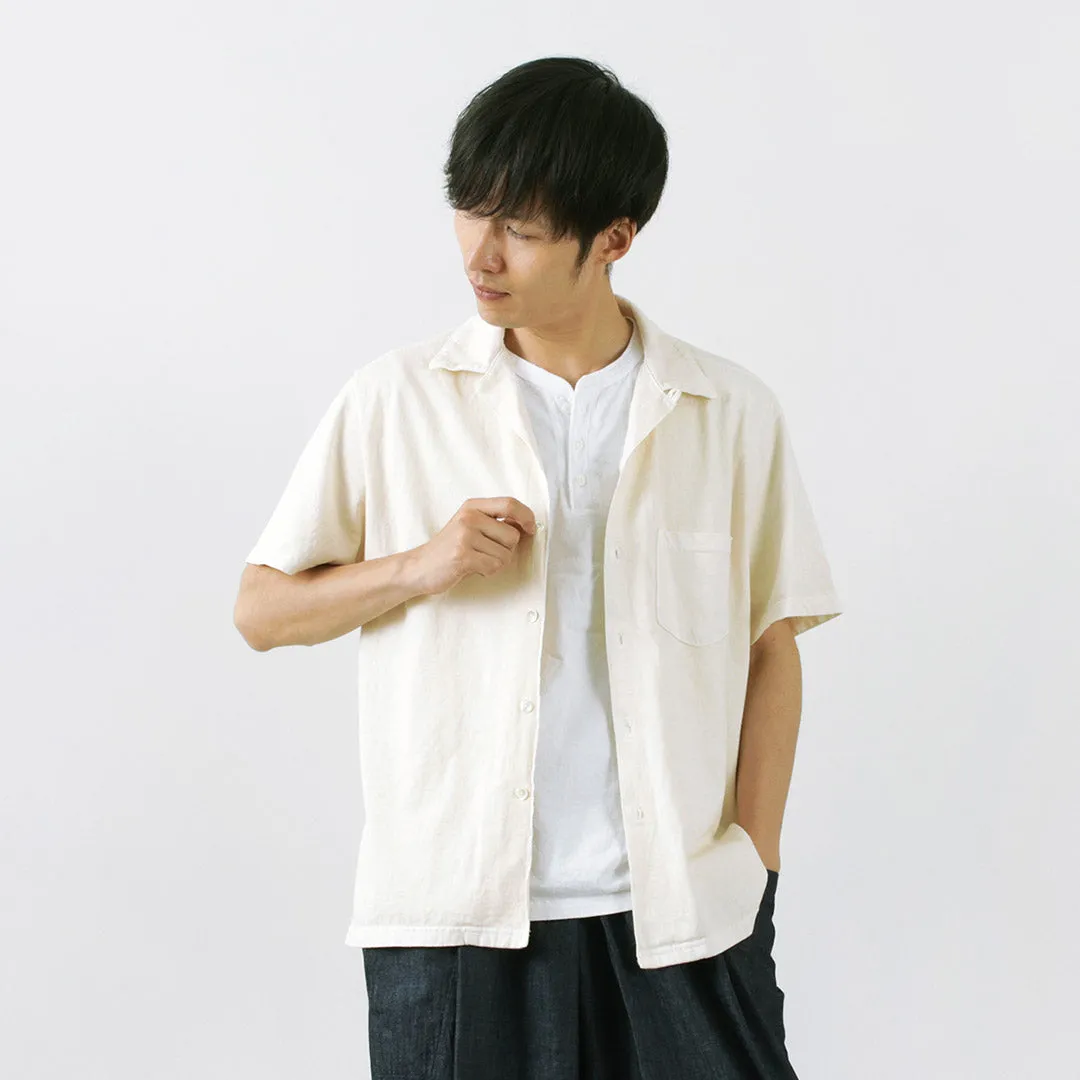 GOOD ON / Short Sleeve TEE Open Collar Shirt