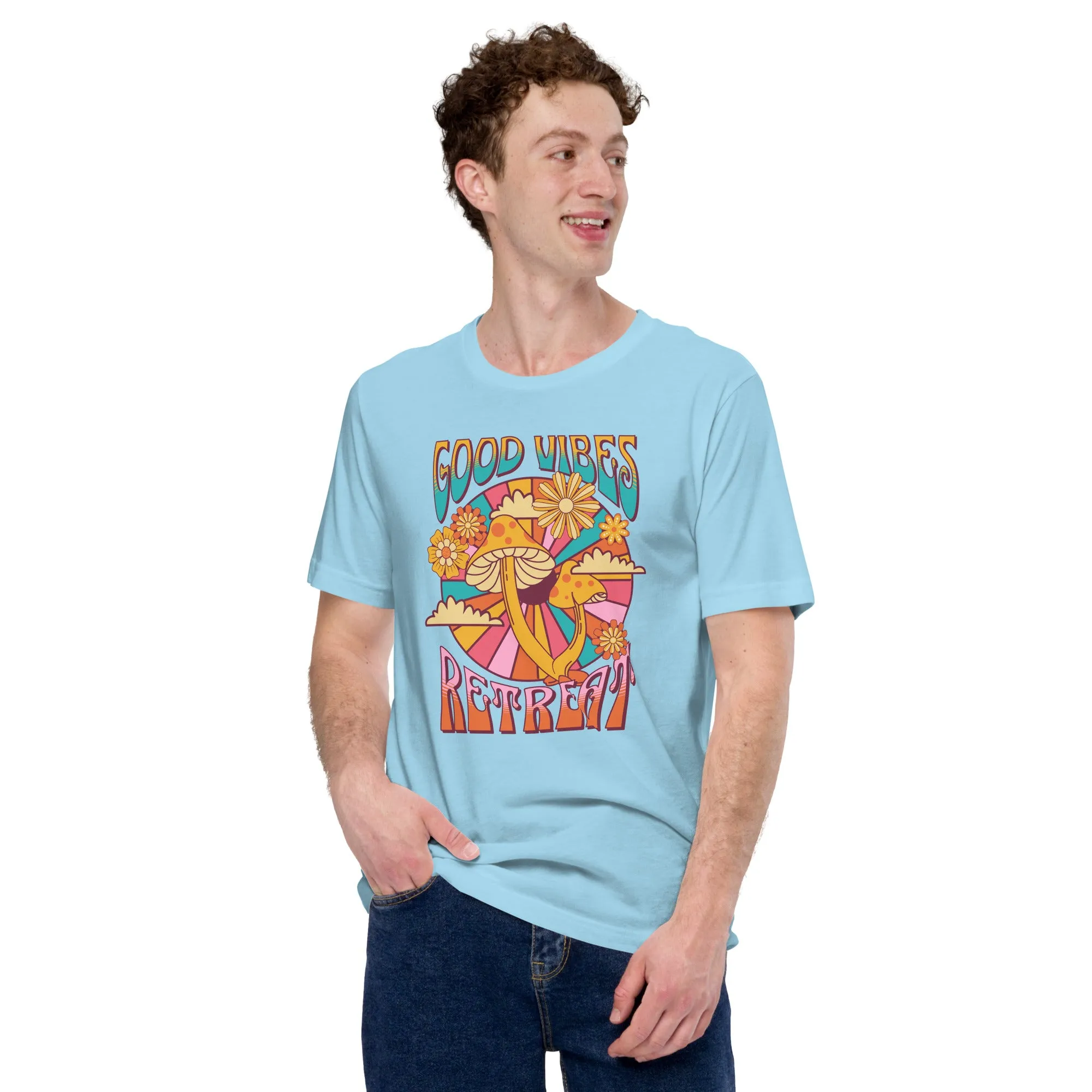 Good Vibes Retreat Unisex t-shirt