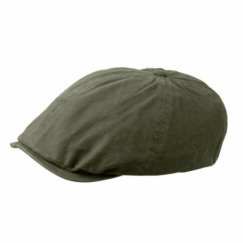 Henry Long-Bill Organic Cotton Newsboy Cap