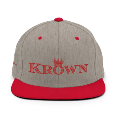 Krown Two-Tone Baseball Cap Snapback