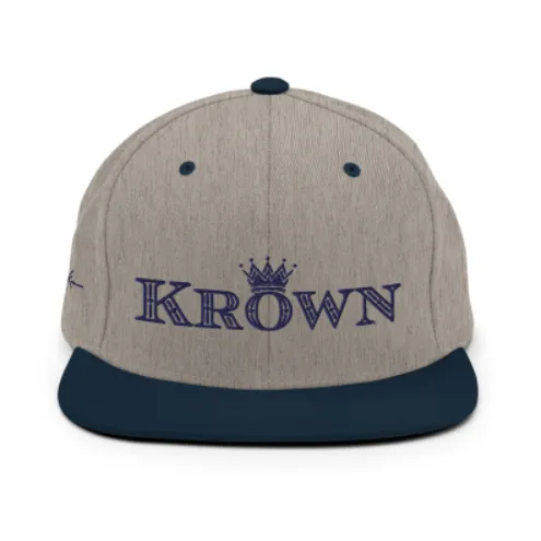 Krown Two-Tone Baseball Cap Snapback