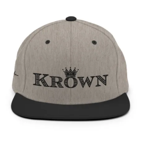 Krown Two-Tone Baseball Cap Snapback