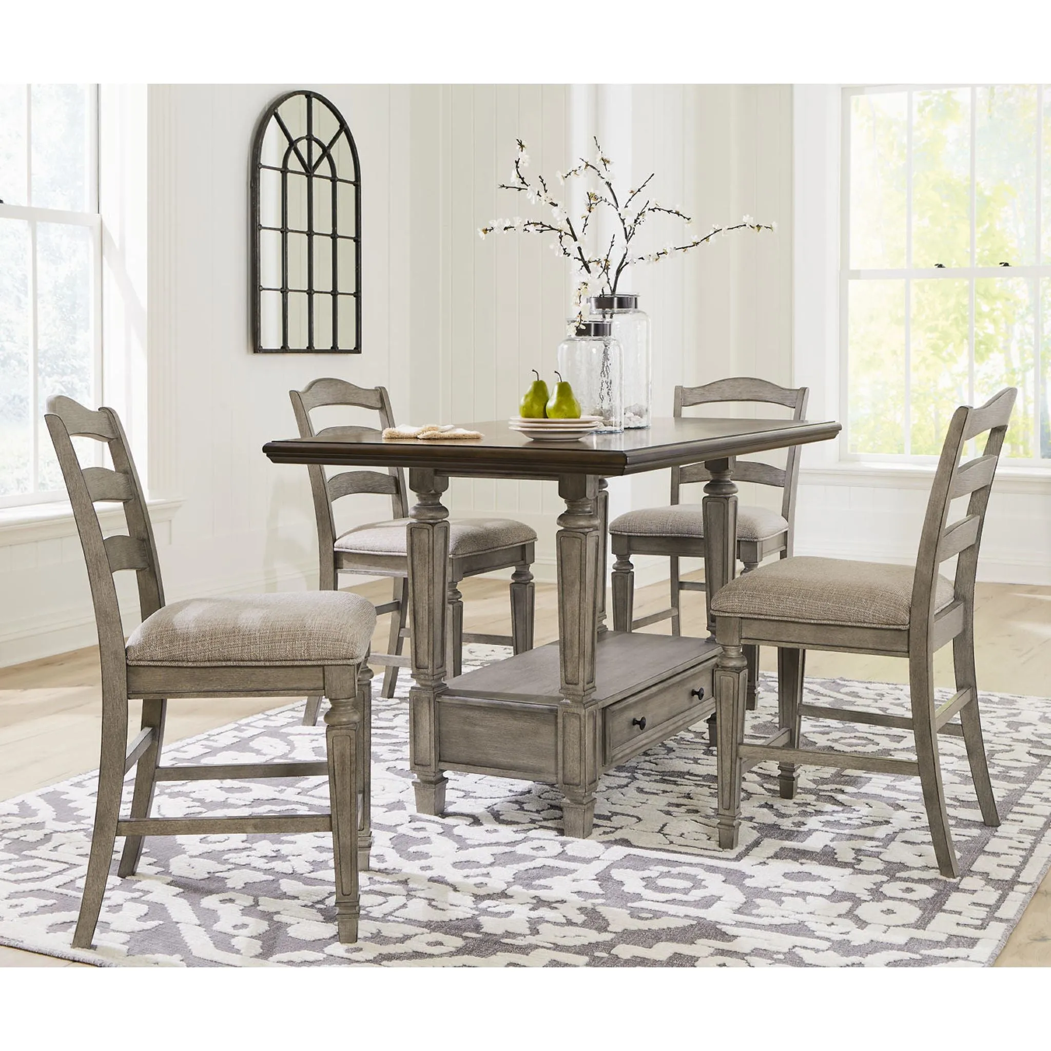 Lodenbay Counter Dining Set