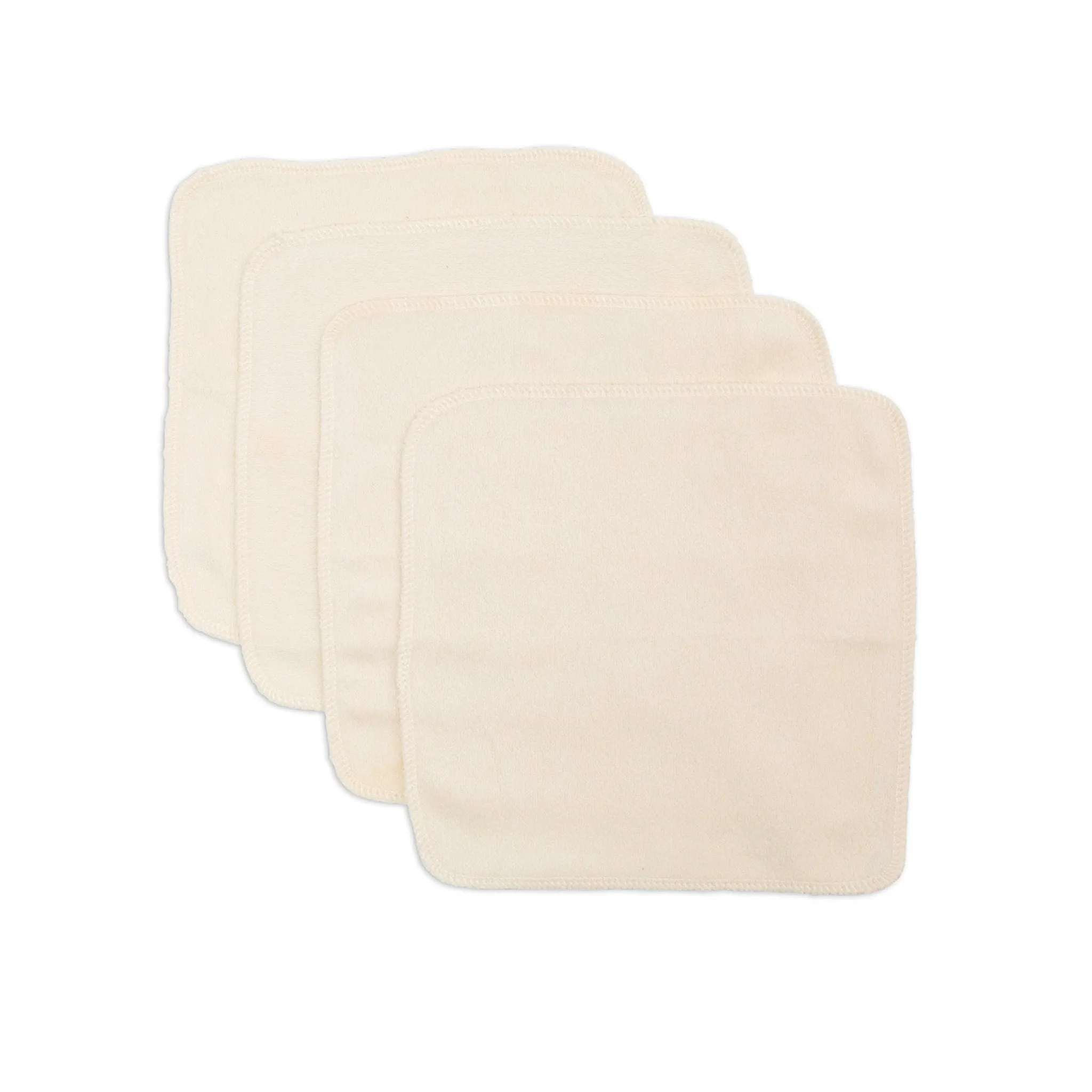 Lulujo Organic Cotton Facecloths (Set Of 4)