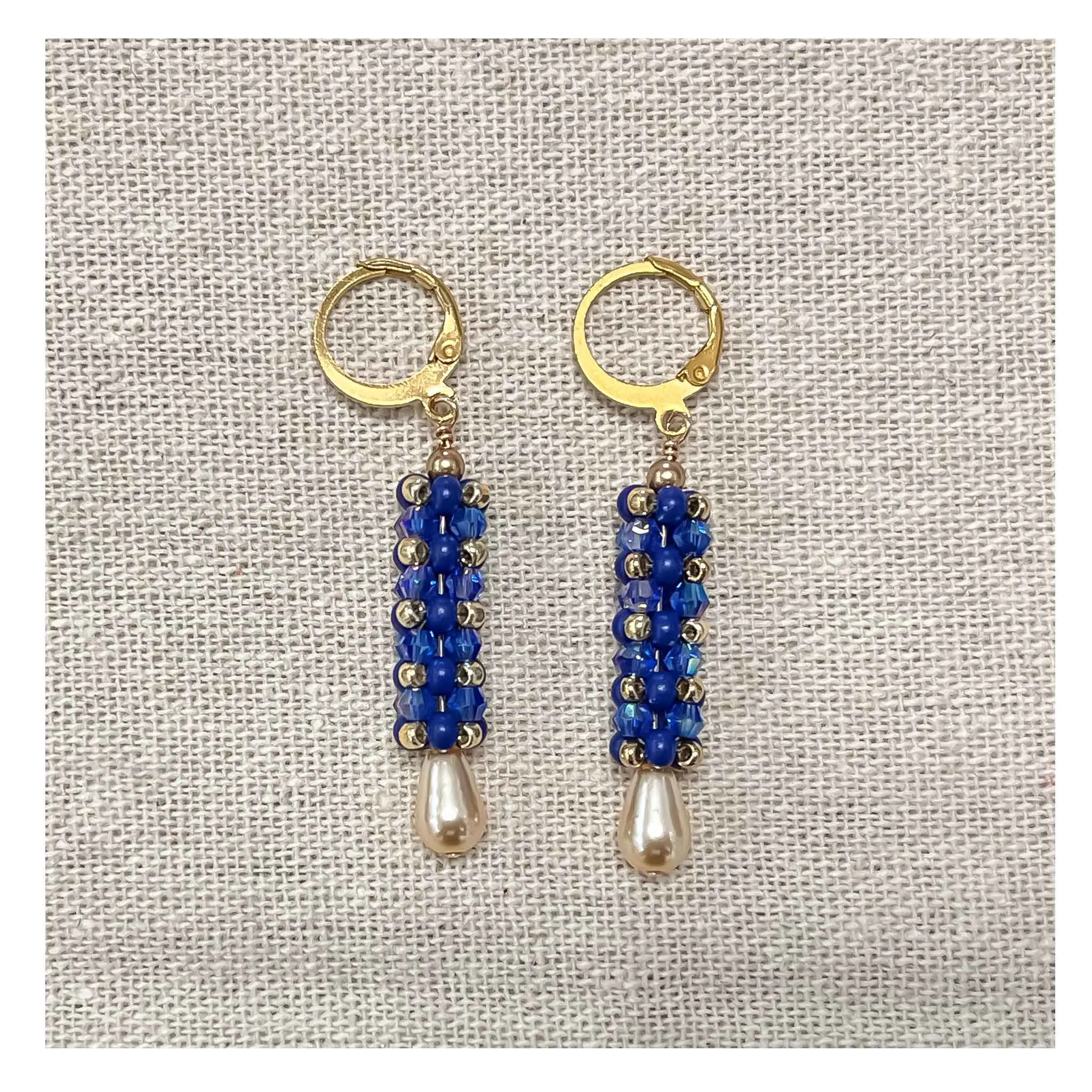 MEH Cubic Beaded Earrings