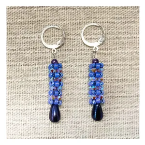 MEH Cubic Beaded Earrings