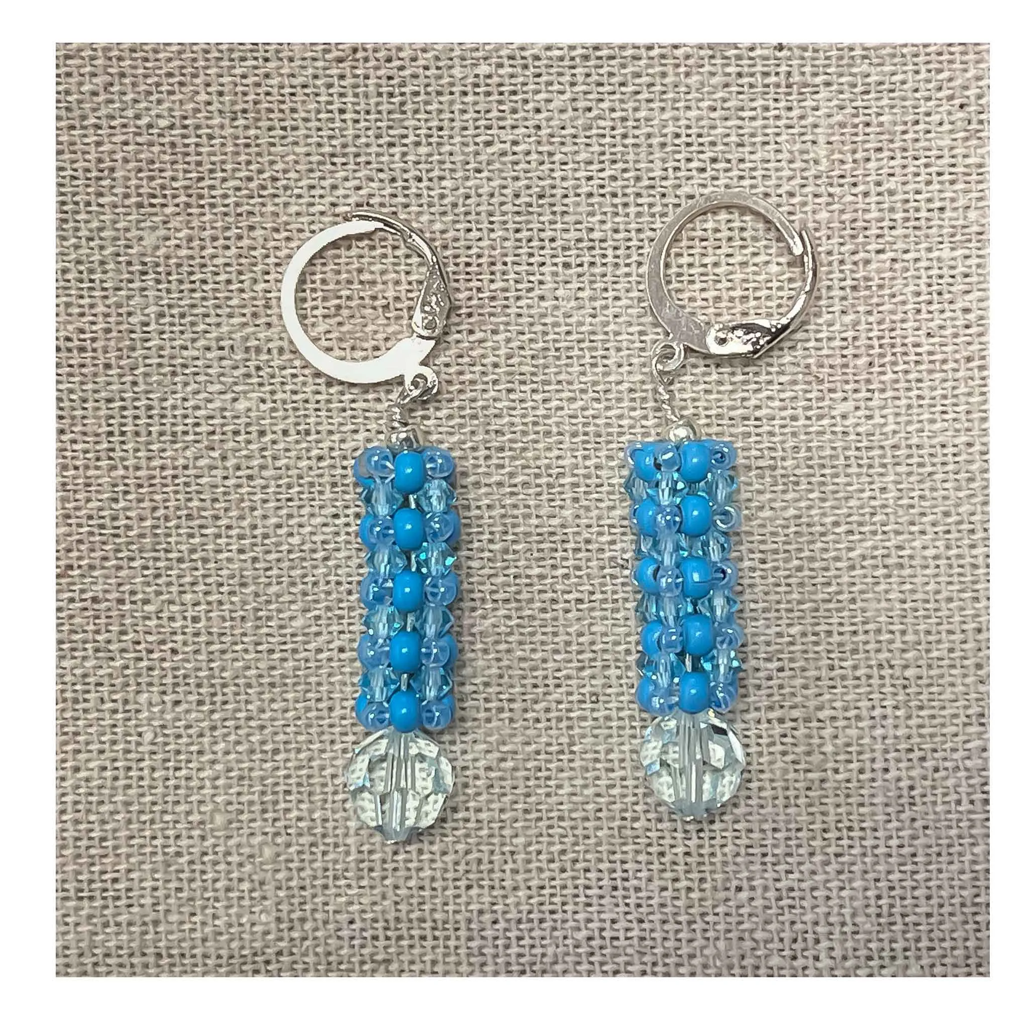 MEH Cubic Beaded Earrings