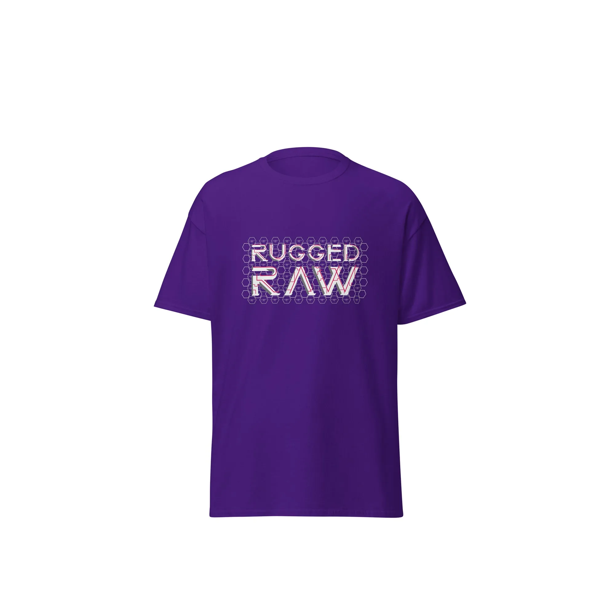 Men's " RUGGED RAW " Graphic T-Shirt