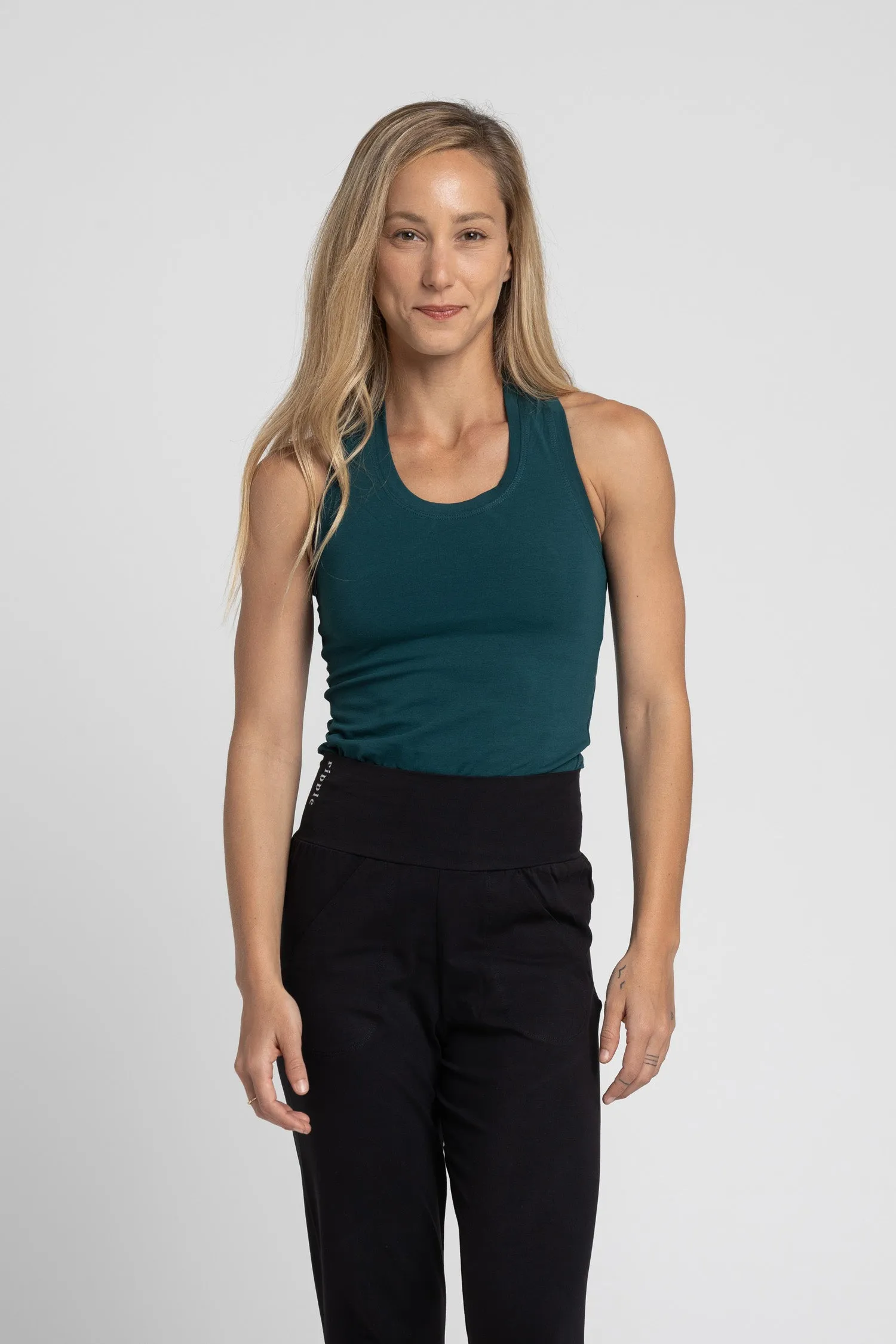 Organic Cotton Racer Tank Top