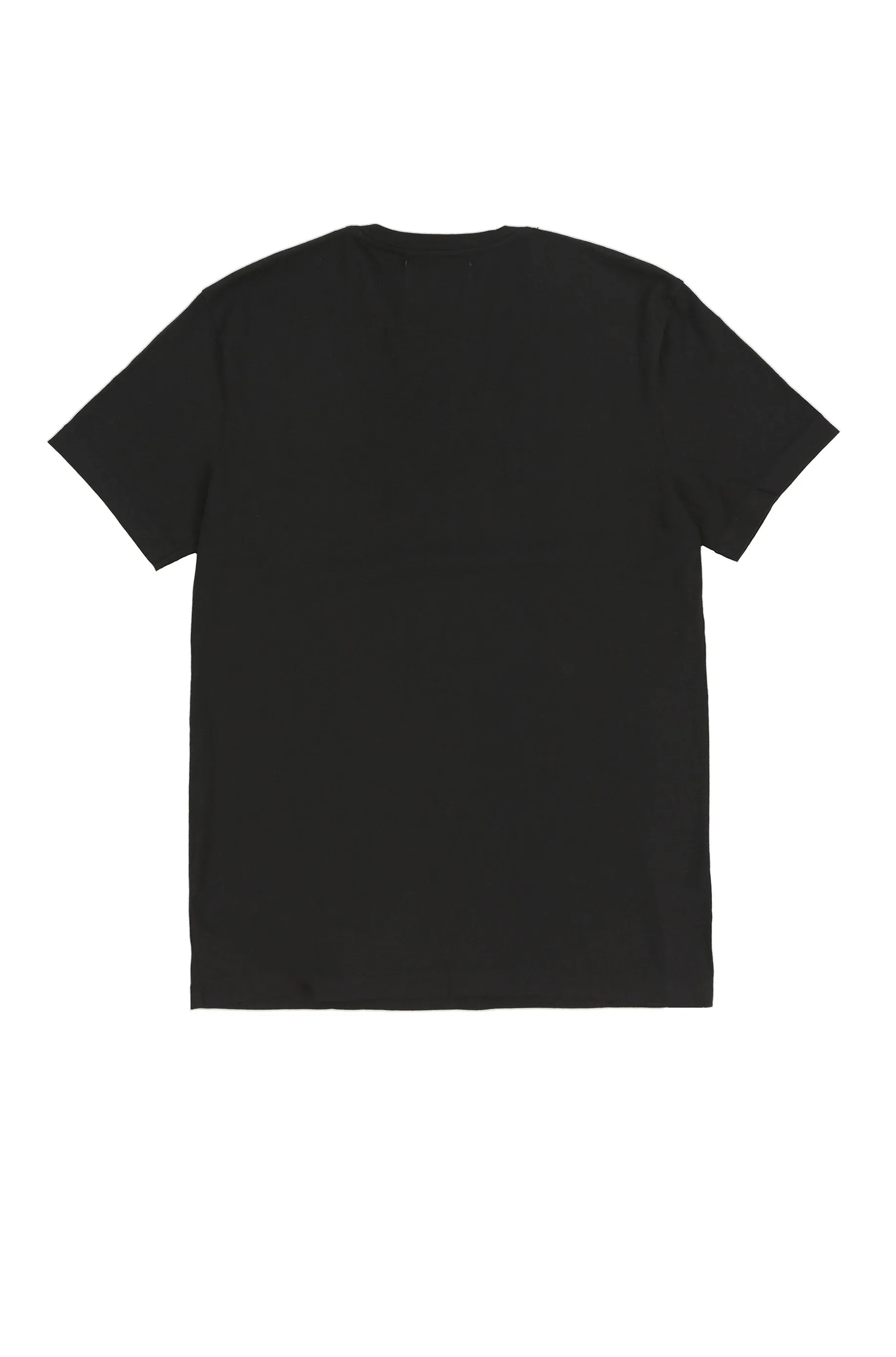 OYSTER NECK LAYERING TEE (BLACK)