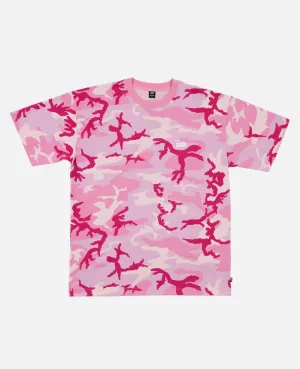 Patta Basic Camo Script Logo T-Shirt (Multi/Woodland Camo)