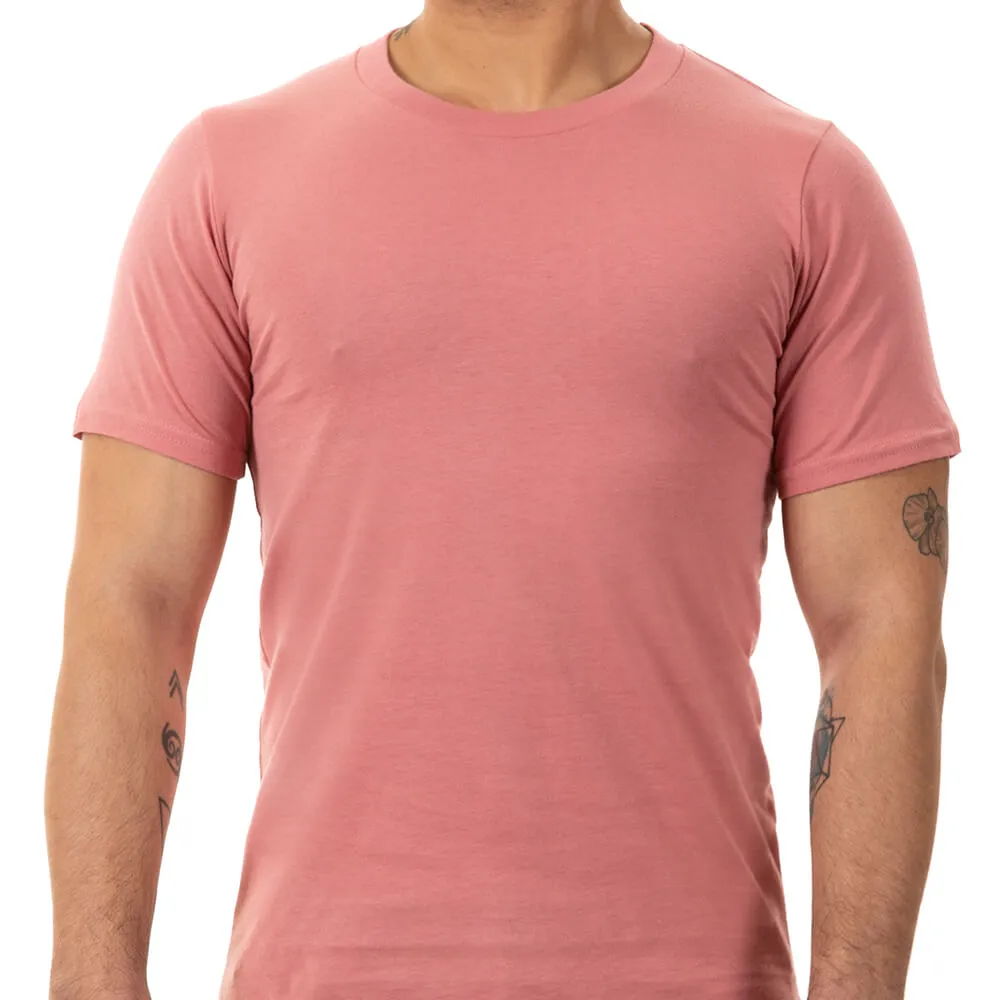 Pink Rose Cotton T-Shirt