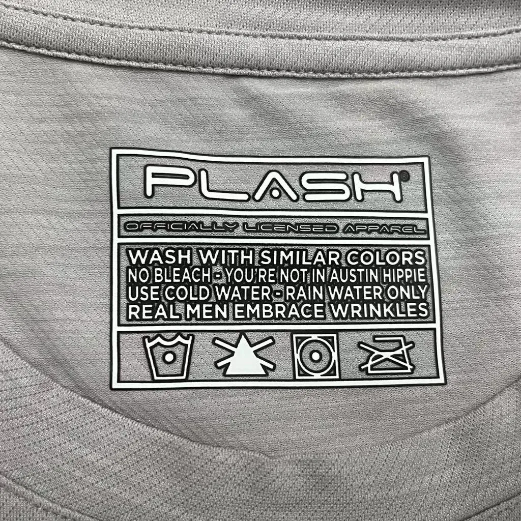 PLASH | Performance LS Fishing Shirts | Light Gray