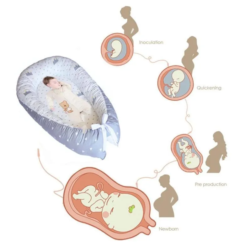 Portable Printed Cotton Cradle