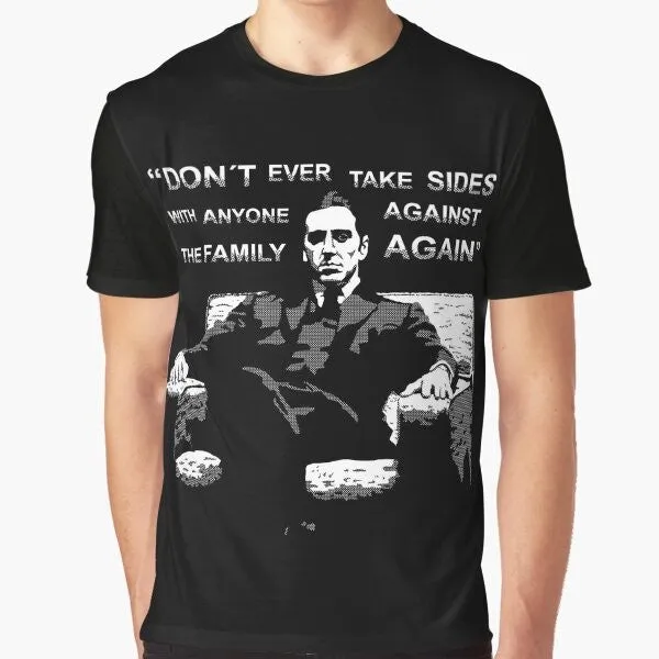 "Michael Corleone" Godfather Movie Graphic T-Shirt