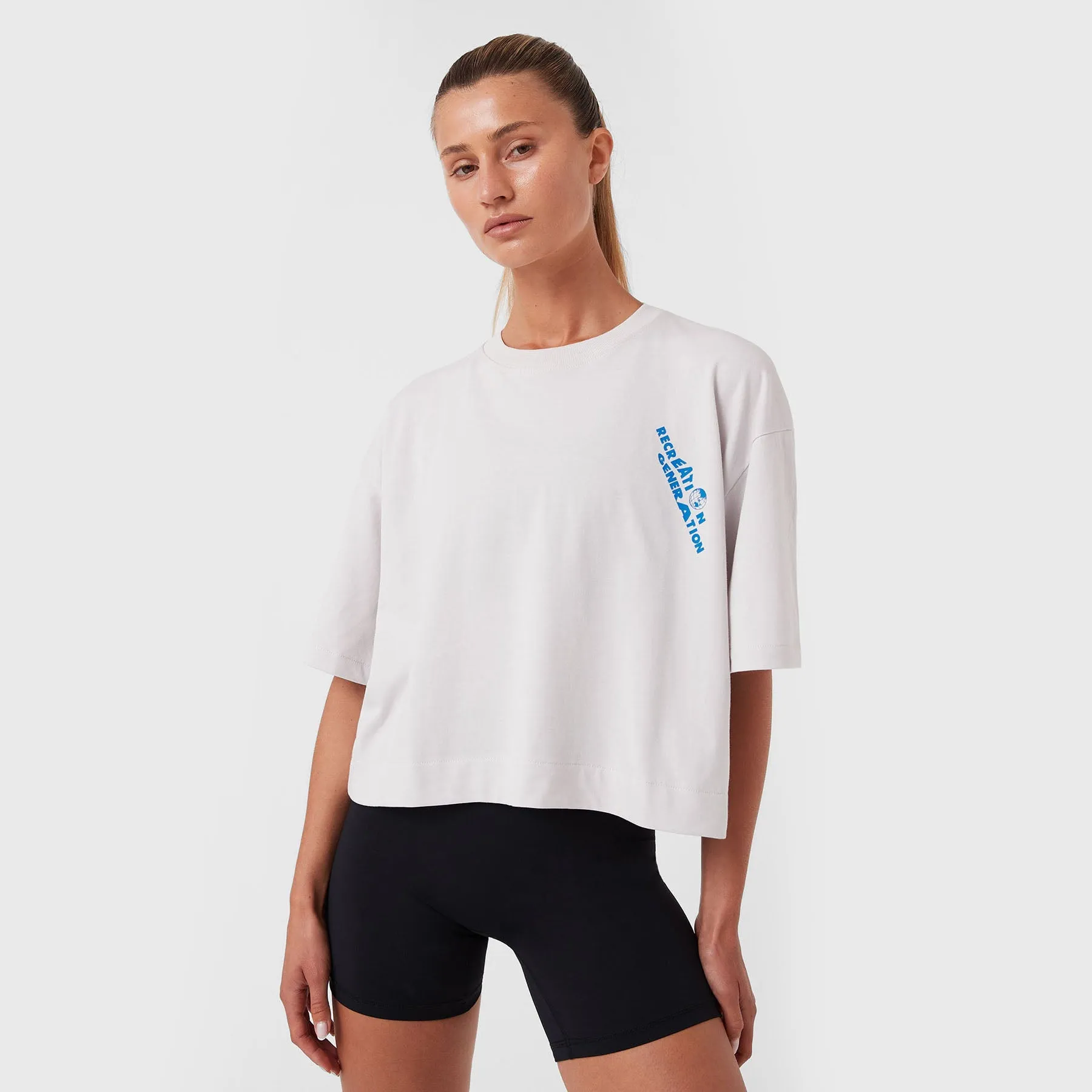 REC GEN - Float GBL Crop Tee Frost