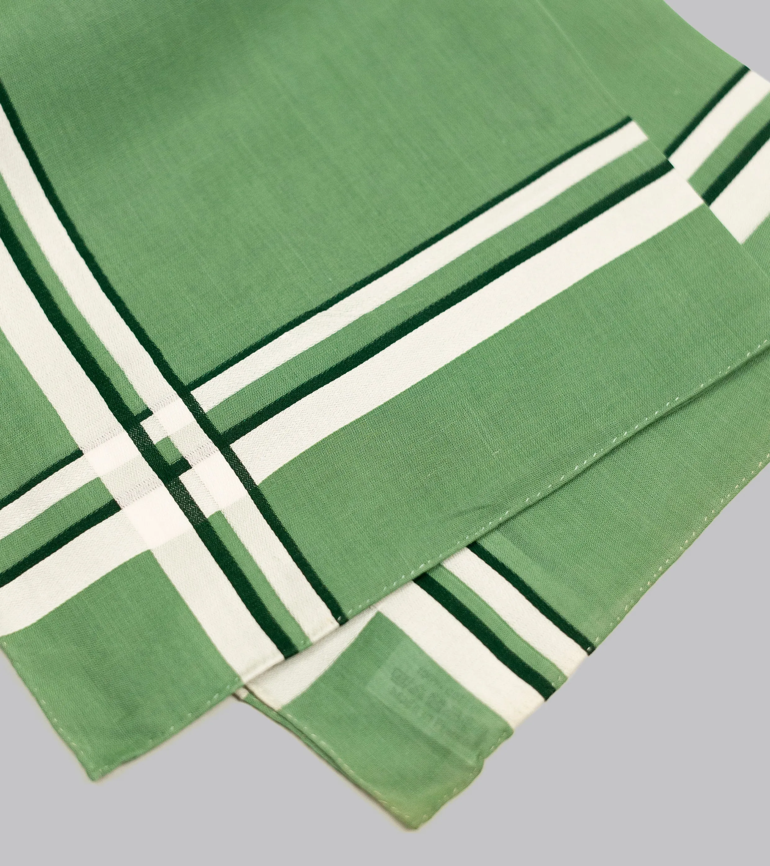 Green Handkerchief Inspired by Simon, Godard, and Picasso for E-commerce Product