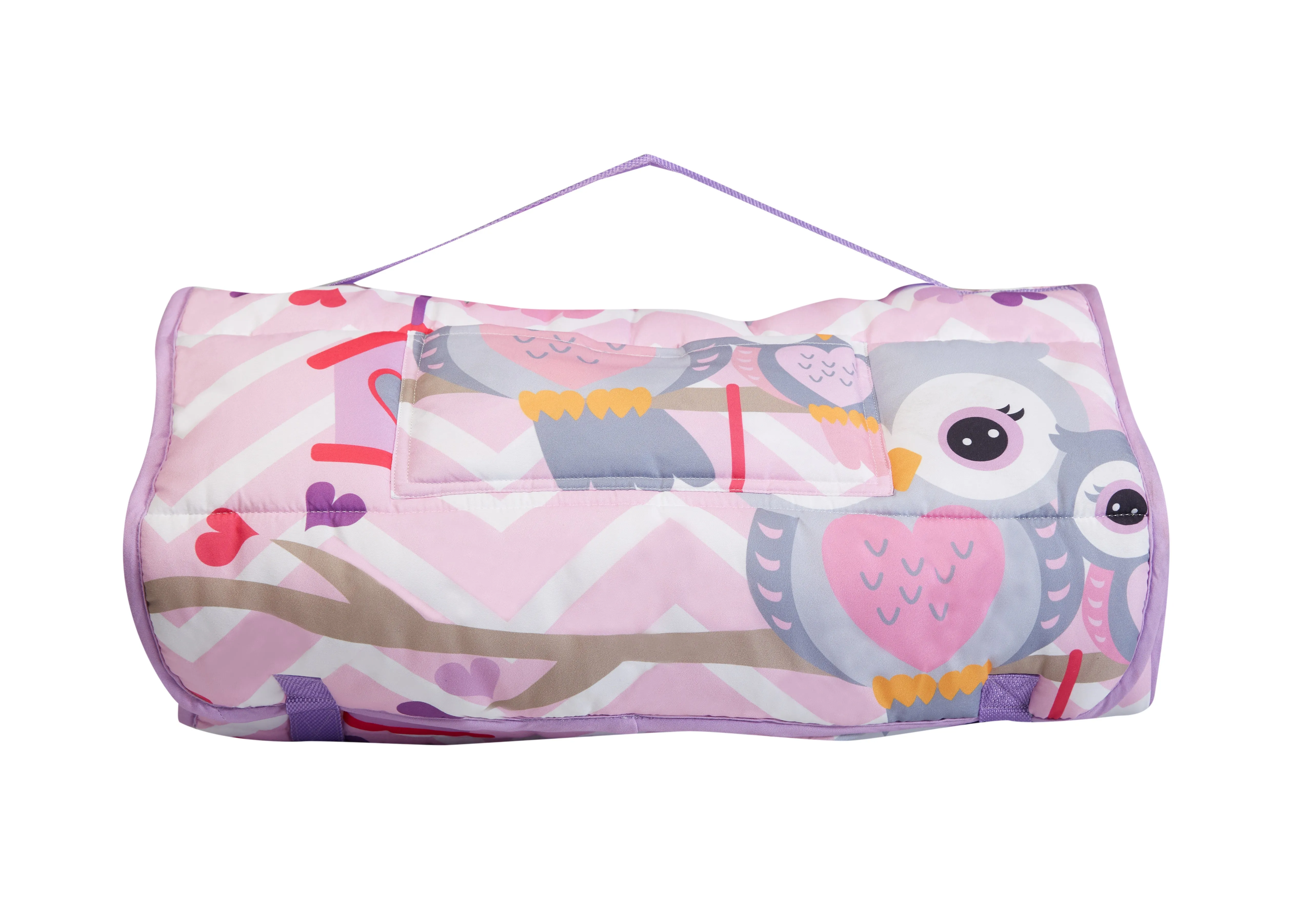 Sweet Owls Nap Mat with Pillow