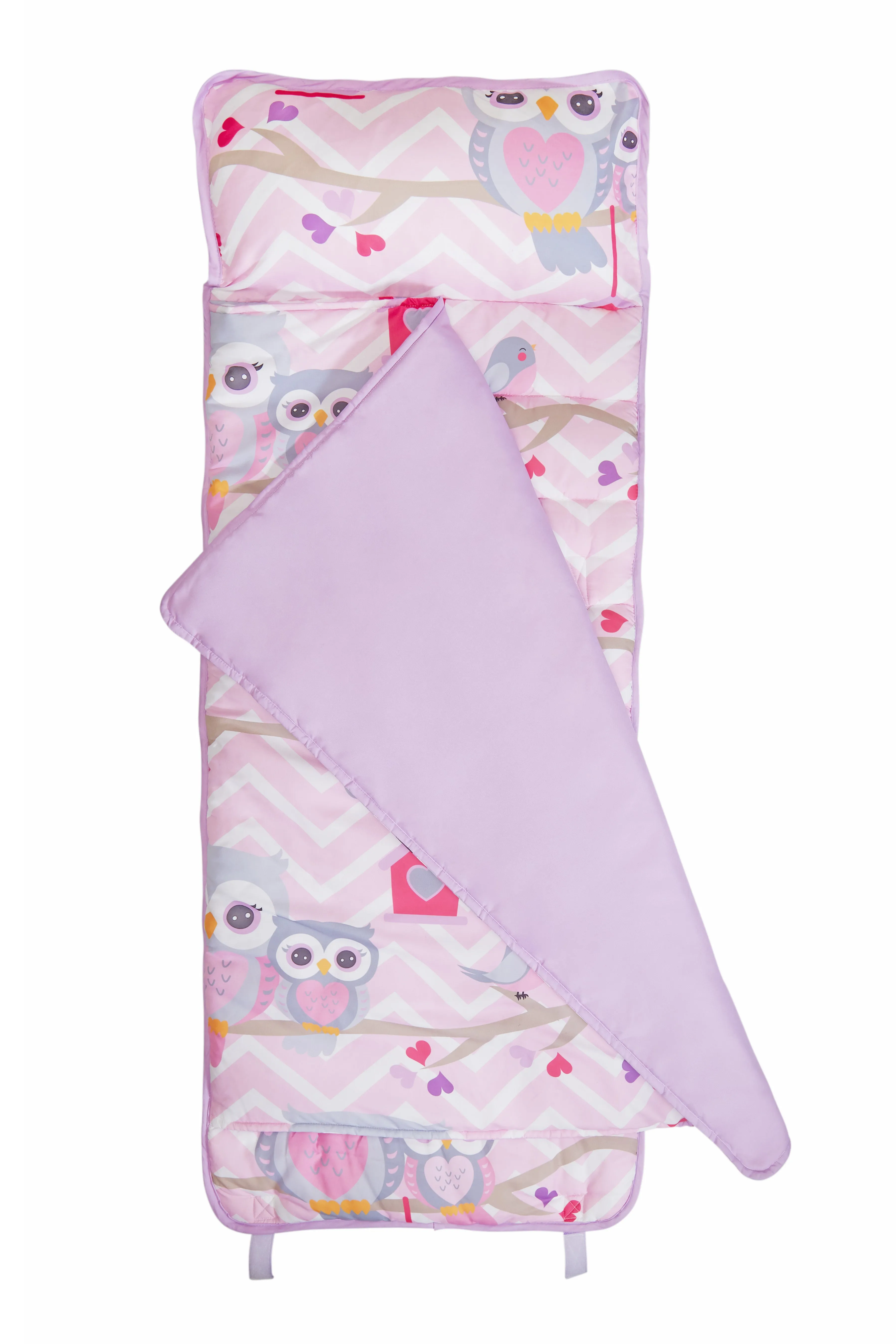 Sweet Owls Nap Mat with Pillow